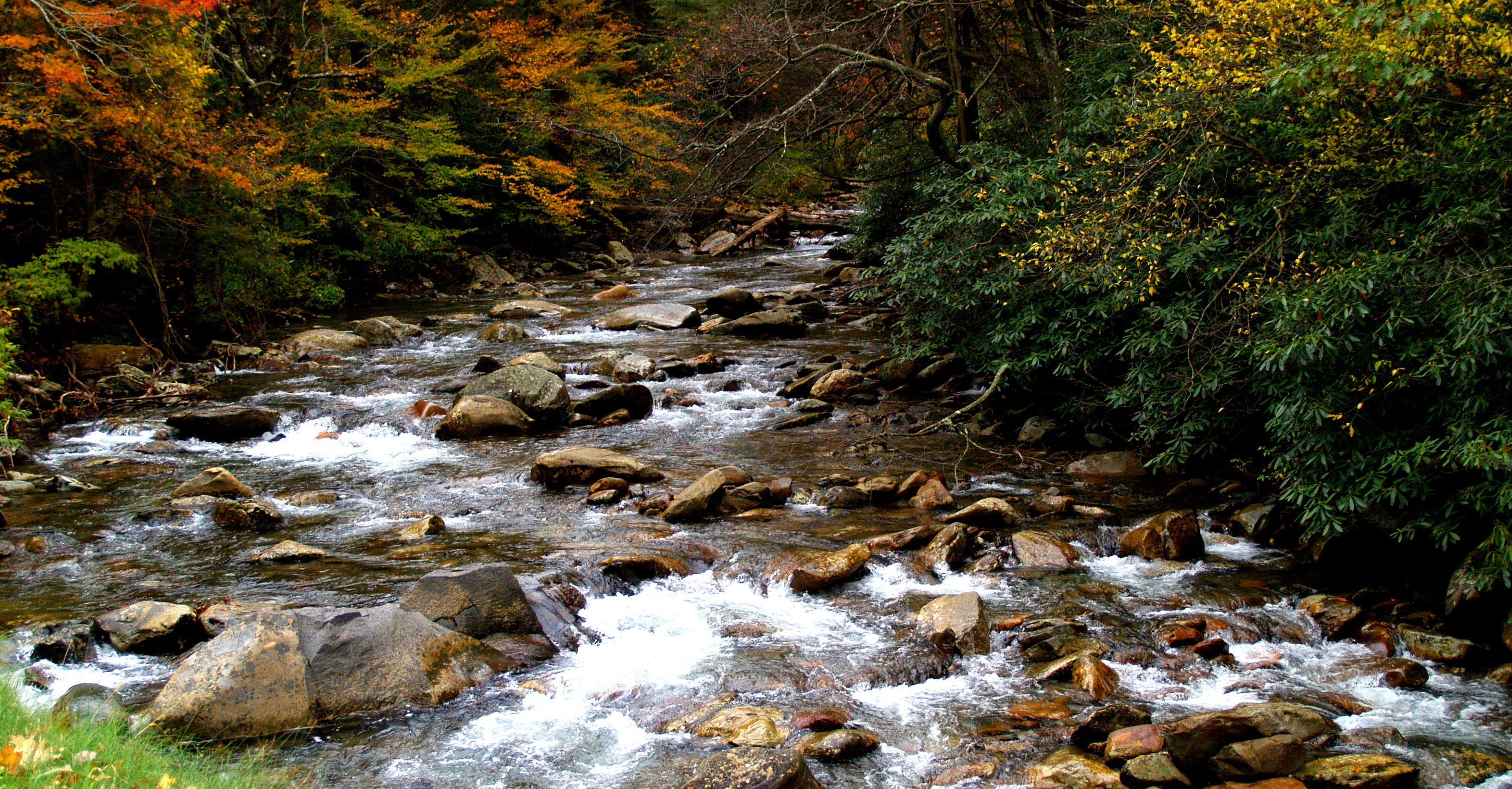 Great Smoky Mountains Park white water