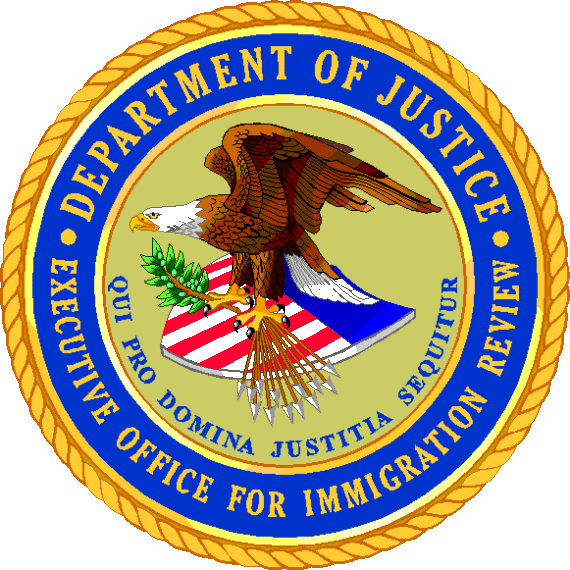 Seal of the Executive Office for Immigration Review NAJIT